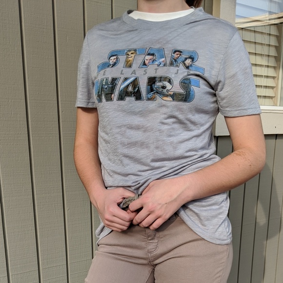 Star Wars Women's Last Jedi T-Shirt, Sz. S - Picture 1 of 5